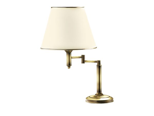 Lampa stołowa Classic w kolorze mosiądzu patynowanego – ujęcie 5