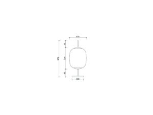 Miniaturka 5 - Schemat lampy stołowej EPLI MINI ST z podstawą 12 cm