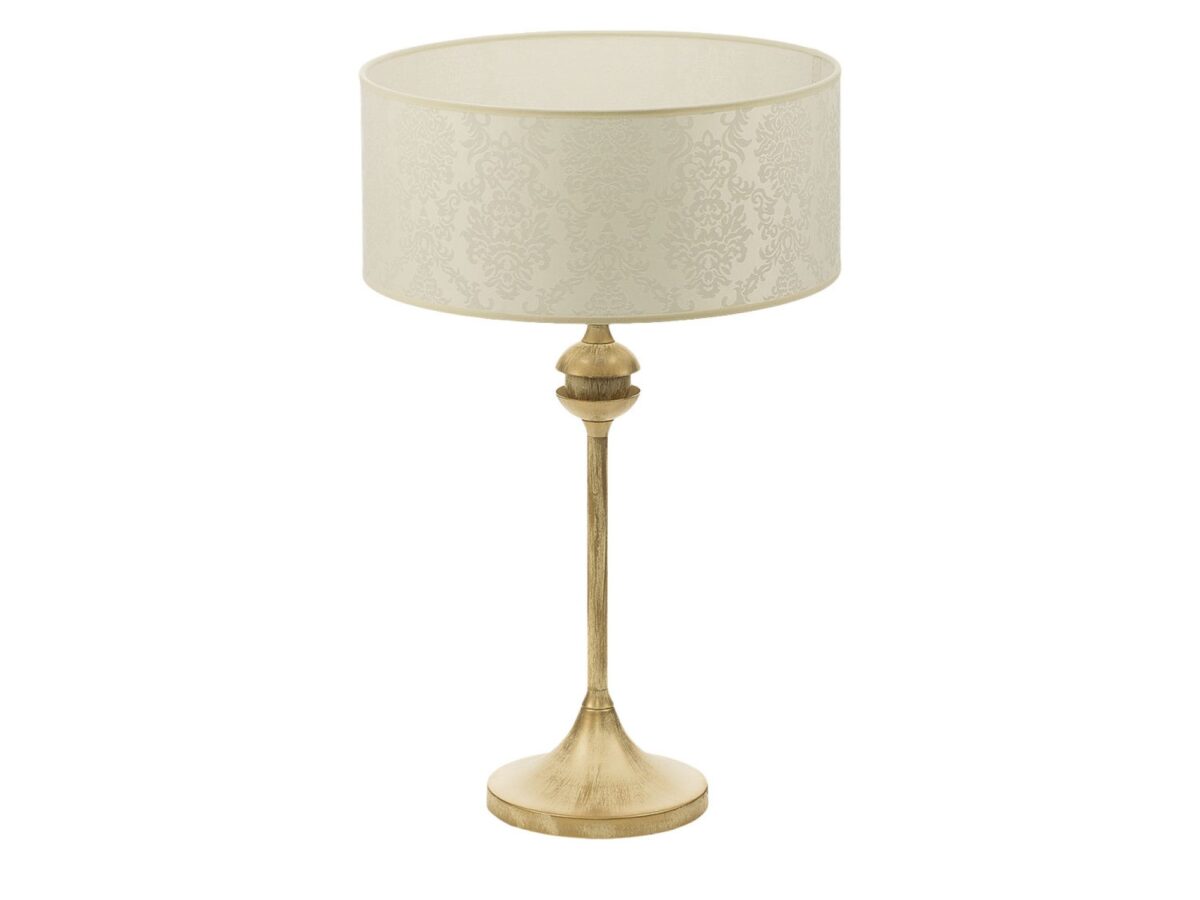 Lampa stołowa Kaszmir z abażurem