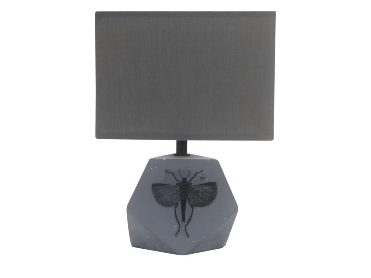 Lampa stołowa Mirivona z betonową podstawą 27 cm