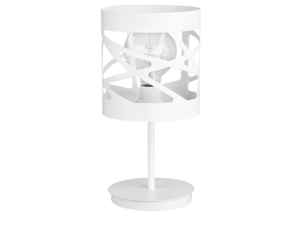 Lampa stołowa Moduł Frez z ażurowym kloszem E27