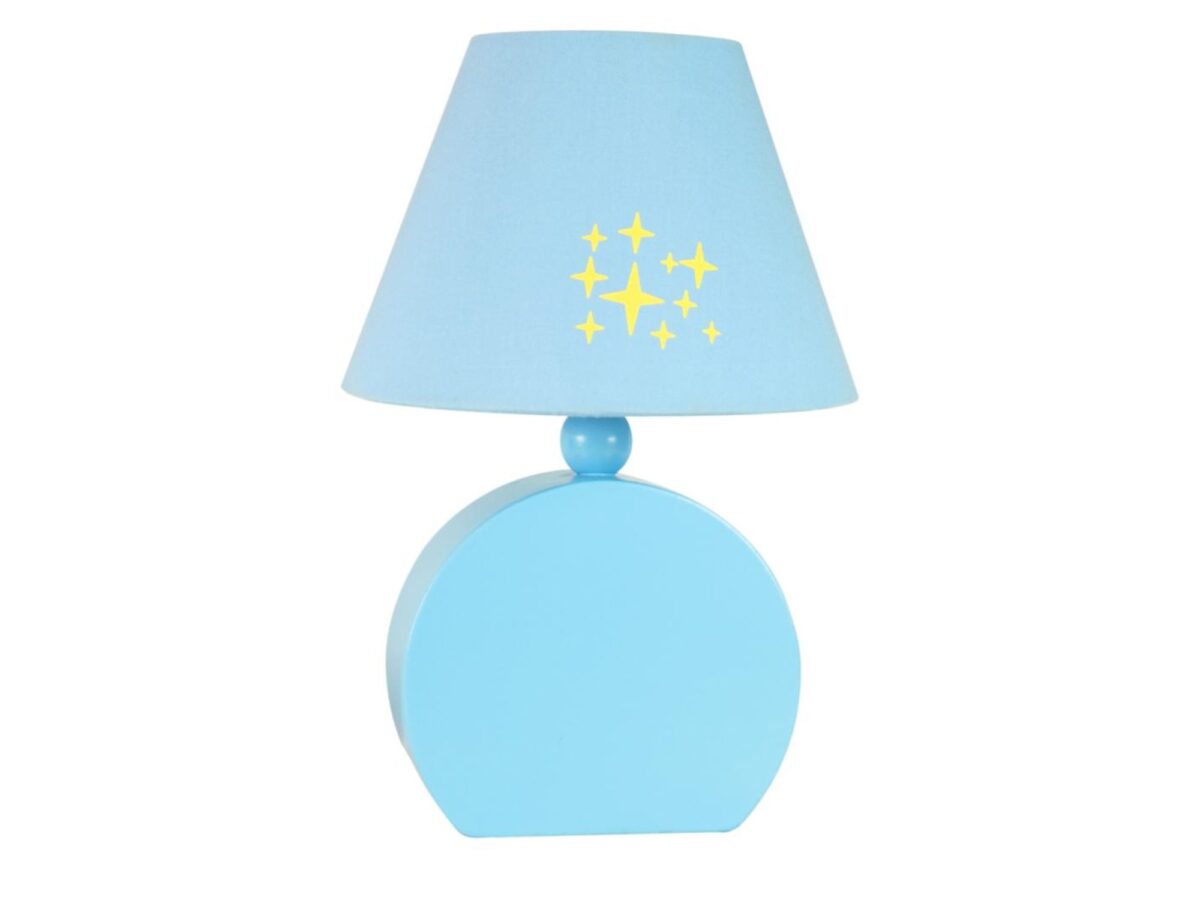Lampka stołowa Neridia z abażurem 26 cm – 5 kolorów