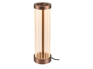 Miniaturka 9 - Lampa stołowa Quimera ciemna miedź, szczegół produktu