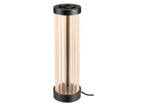 Miniaturka 7 - Lampa stołowa Quimera ciemny brąz, szczegół produktu