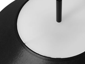 Miniaturka 2 - Detal abażuru i dyfuzora czarnej lampy SAKOSI ST