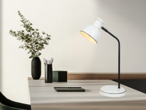 Miniaturka 2 - Lampa stołowa Veledira w aranżacji na blacie biurka