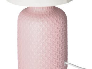 Miniaturka 18 - Różowa lampa stołowa Velisio – druga aranżacja