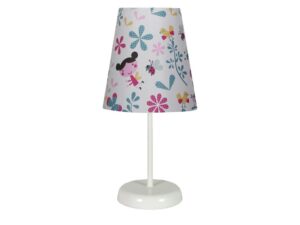 Miniaturka 3 - Lampa stołowa Venireta z abażurem, widok całego produktu