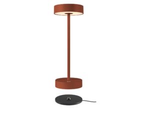 Miniaturka 6 - Lampa Vinolina w kolorze rdzy z boku