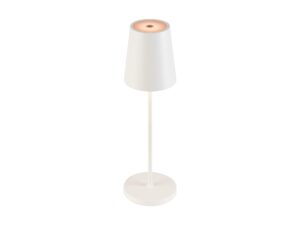 Miniaturka 18 - Detal lampy stołowej Vinolina Two w kolorze biała