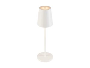 Miniaturka 23 - Lampa stołowa Vinolina Two biała na białym tle