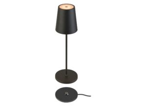 Miniaturka 7 - Lampa akumulatorowa Vinolina Two czarna w dodatkowym ujęciu
