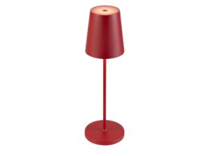 Miniaturka 20 - Detal lampy stołowej Vinolina Two w kolorze czerwona
