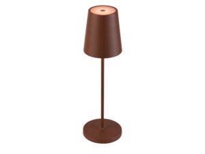 Miniaturka 3 - Lampa stołowa Vinolina Two rdzawa na białym tle