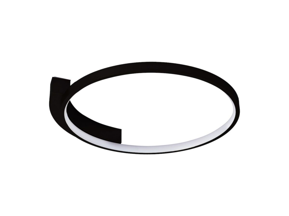 Lampa sufitowa LED Araleta 18 W czarna 42,5 cm