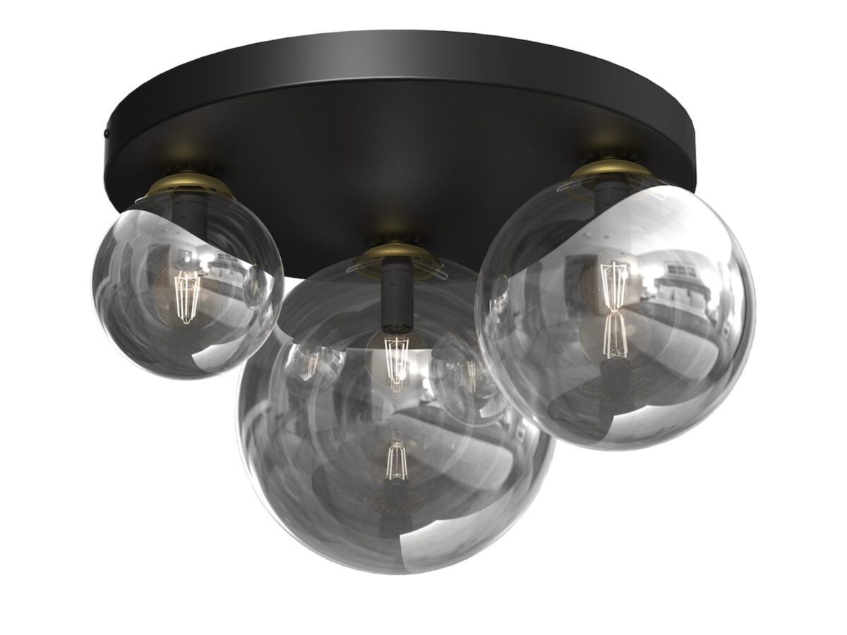 Lampa sufitowa Astesora 3-punktowa E14 E27 50 cm