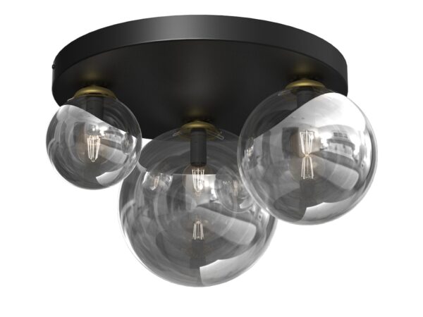 Lampa sufitowa Astesora 3-punktowa E14 E27 50 cm