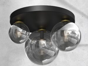 Miniaturka 2 - Lampa sufitowa Astesora 3-punktowa E14 E27 50 cm – zdjęcie 3