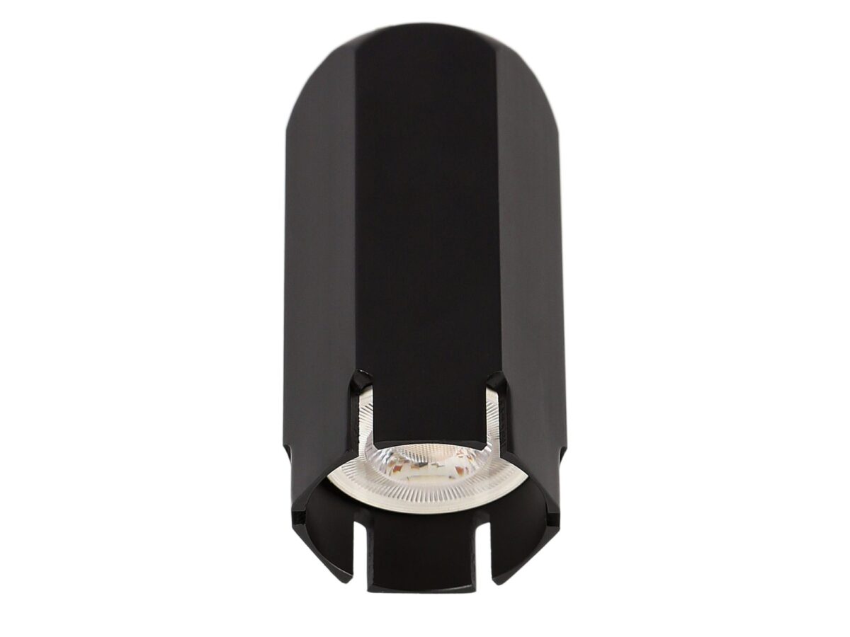 Lampa sufitowa natynkowa GU10 fasetowana tuba 12 cm