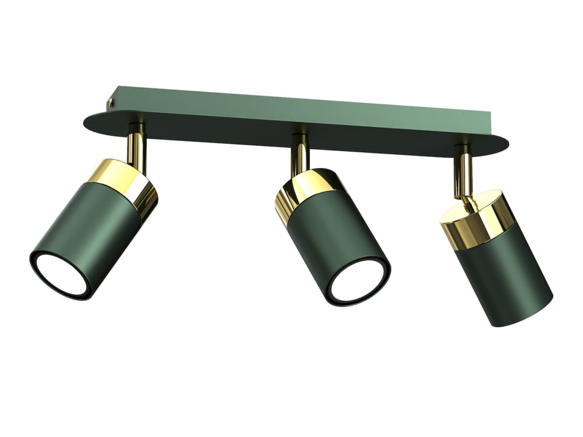 Lampa sufitowa Delonio metalowa 3-punktowa GU10