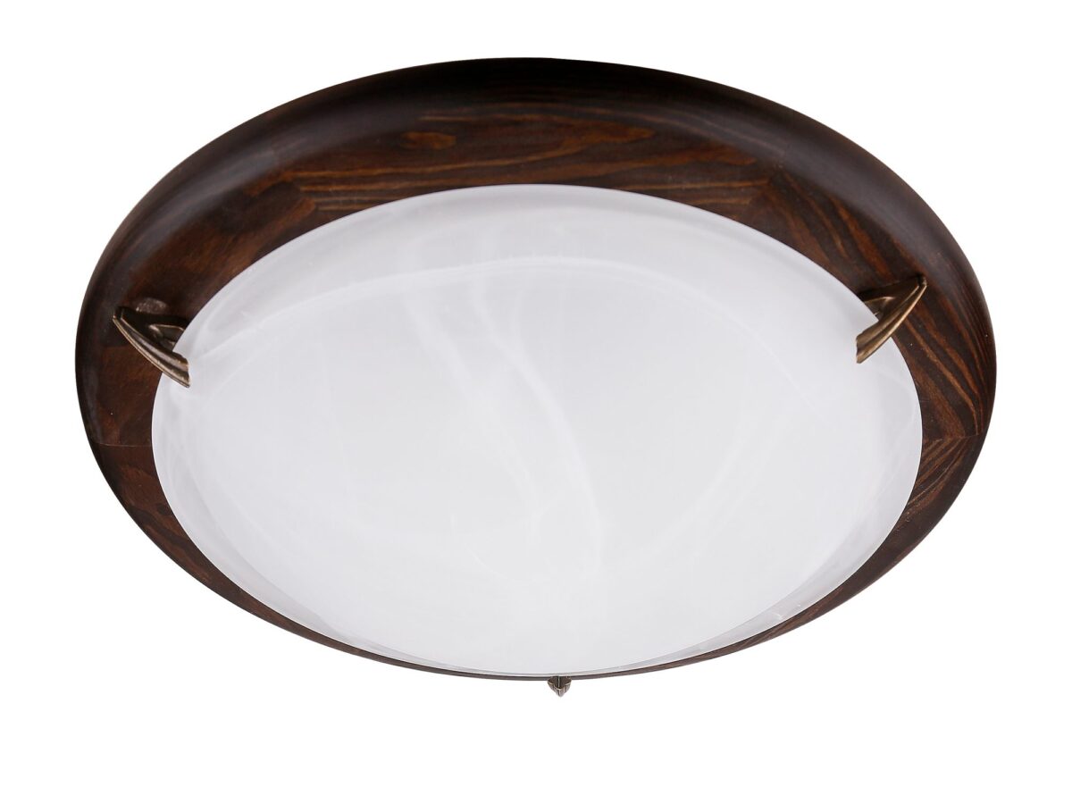 Lampa sufitowa Doravo 36 cm 2-punktowa wenge
