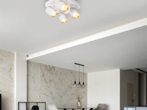 Miniaturka 2 - Lampa sufitowa Emesira 4-punktowa kwadratowa GU10 – zdjęcie 3