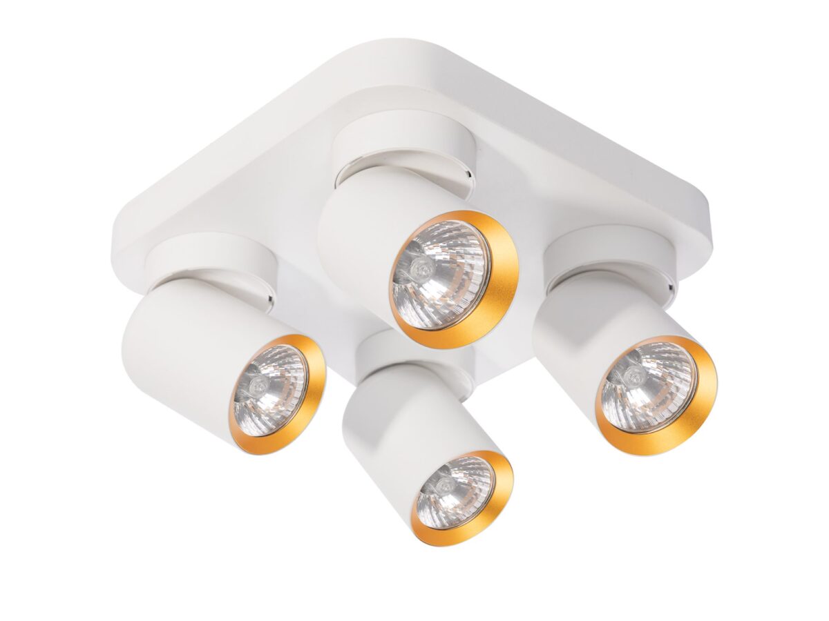 Lampa sufitowa Emesira 4-punktowa kwadratowa GU10