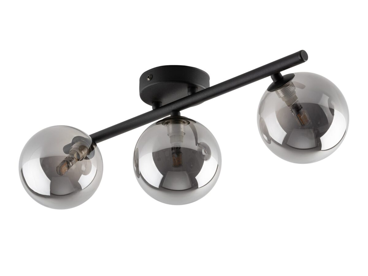 Lampa sufitowa Estera 3-punktowa ze szklanymi kloszami