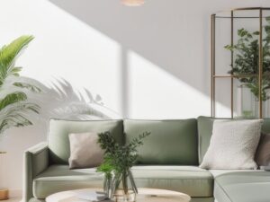 Miniaturka 1 - Trójpunktowa lampa sufitowa Felenio z dekoracyjnymi szklanymi kloszami we wnętrzu