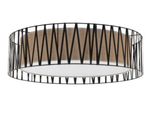 Miniaturka 2 - Lampa sufitowa Harmony Nature czteropunktowa o średnicy 72 cm na białym tle