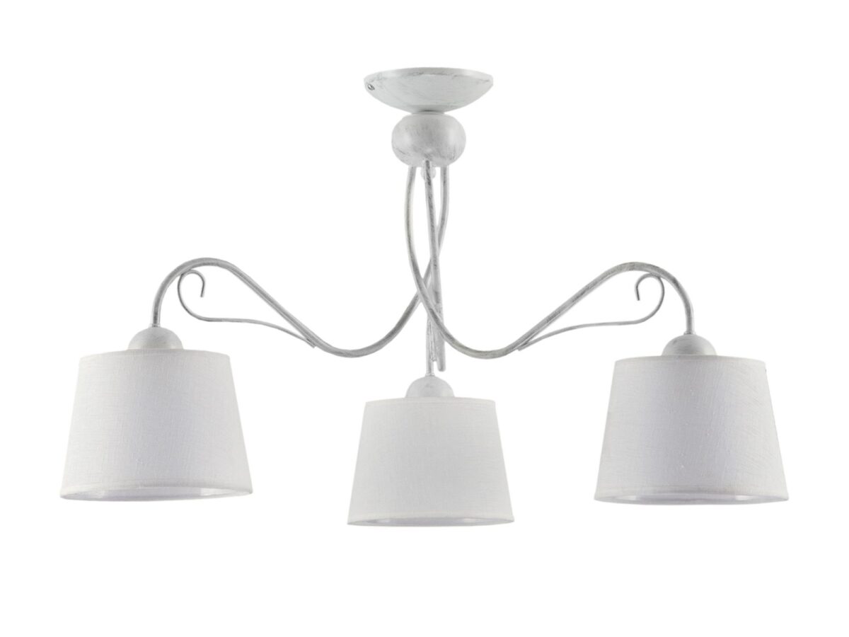 Lampa sufitowa Kamelia 3-punktowa z abażurami