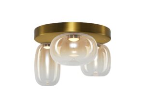 Miniaturka 2 - Lampa sufitowa LED Lavatona 12 W 3-punktowa 42 cm – zdjęcie 3