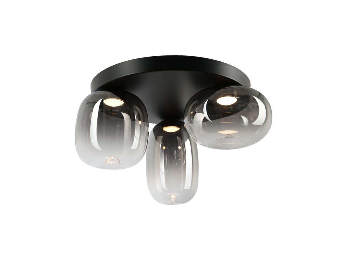 Lampa sufitowa LED Lavatona 12 W 3-punktowa 42 cm