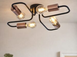 Miniaturka 1 - Lampa sufitowa Nevimela w aranżacji wnętrza