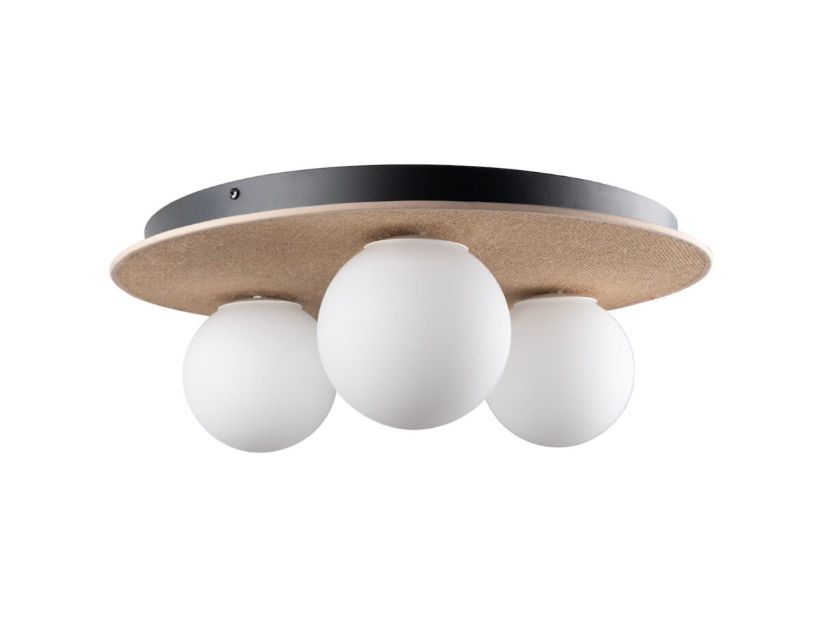 Lampa sufitowa Revimira 3-punktowa E14 okrągła 50 cm