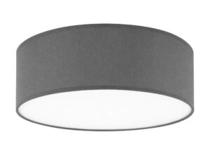 Miniaturka 3 - Lampa sufitowa Rondo 4-punktowa grafitowa 45 cm na białym tle