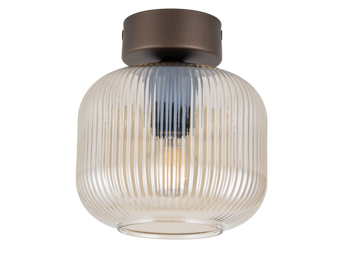 Lampa sufitowa Salvia 1-punktowa brązowa 15 cm
