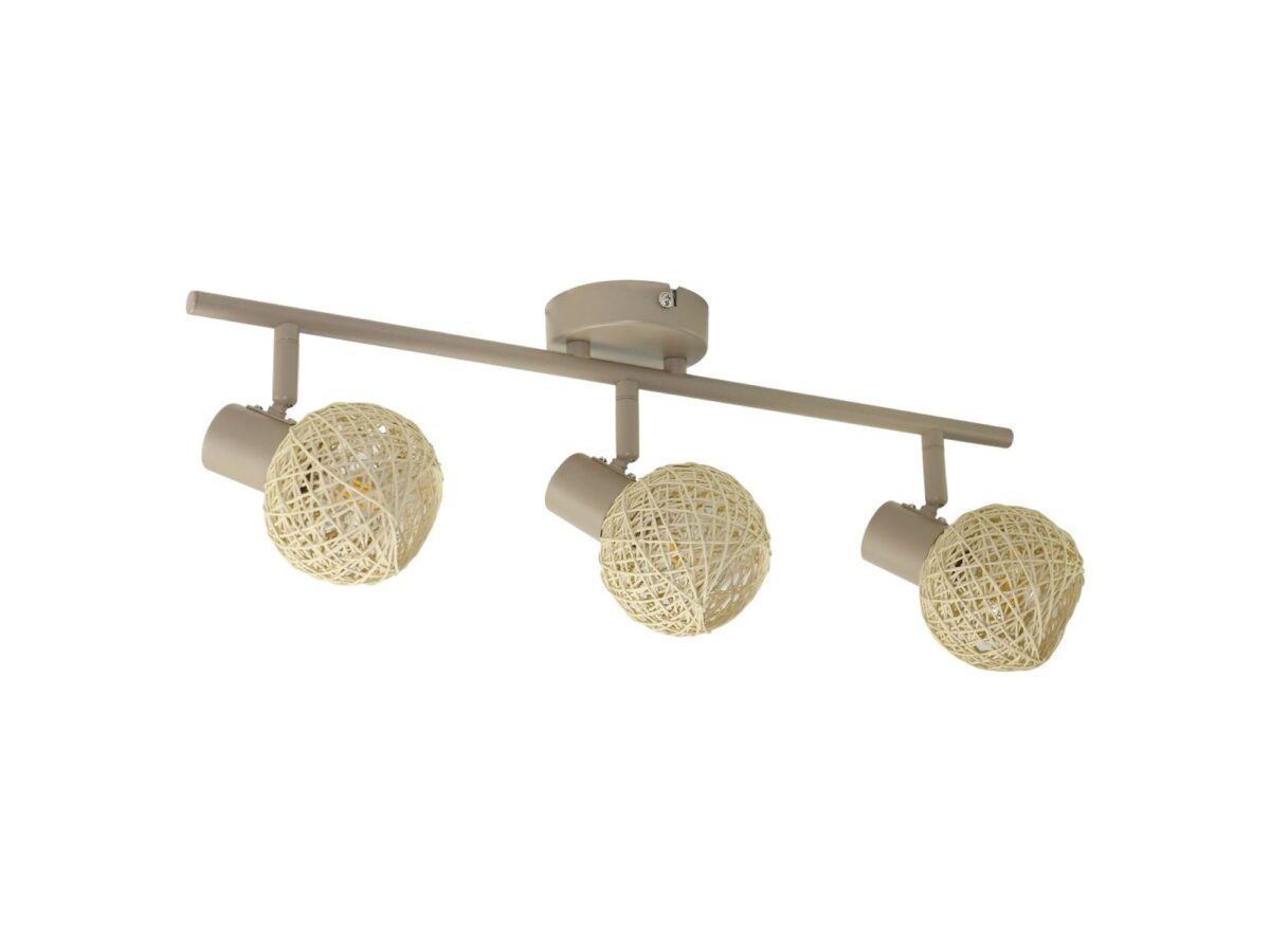 Lampa sufitowa Serodia 3-punktowa E14 kaszmir
