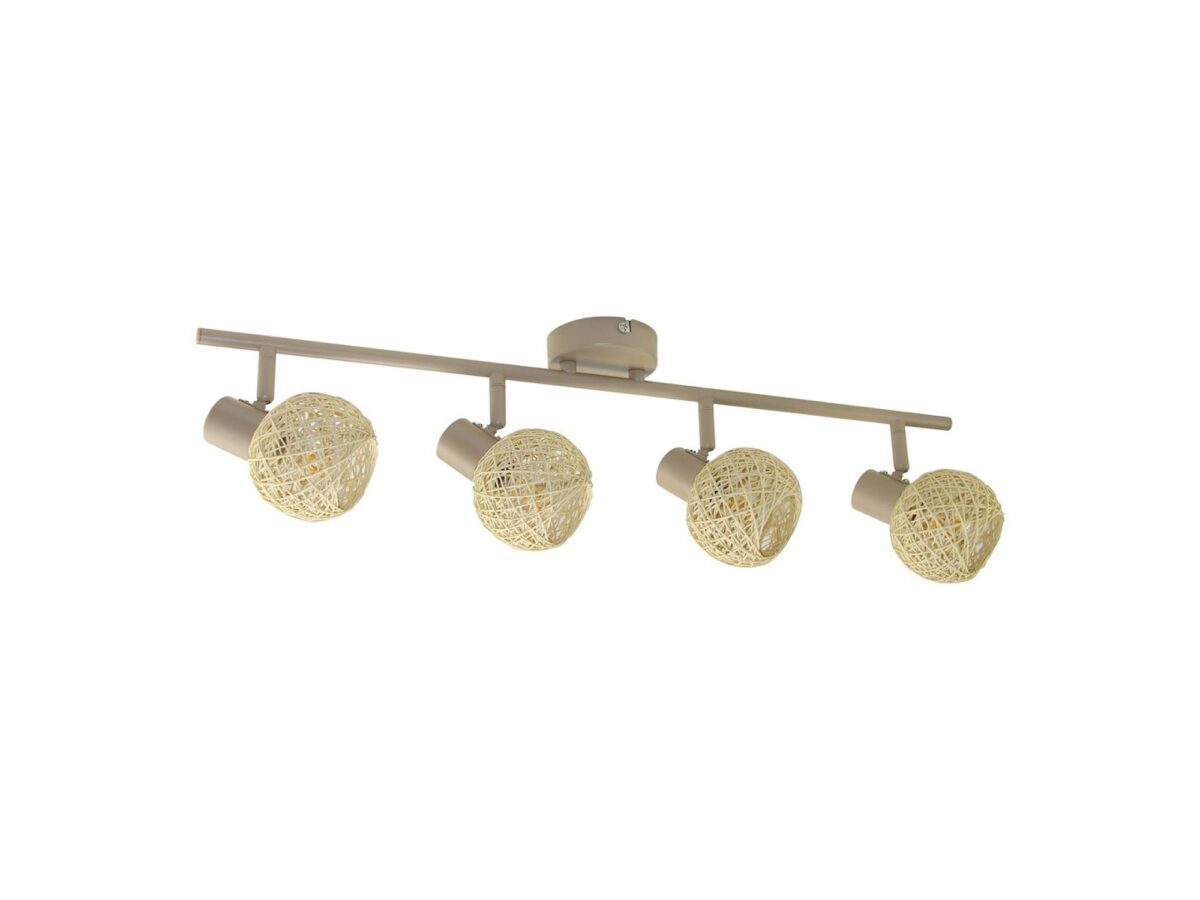 Lampa sufitowa Serodia 4-punktowa E14 kaszmir