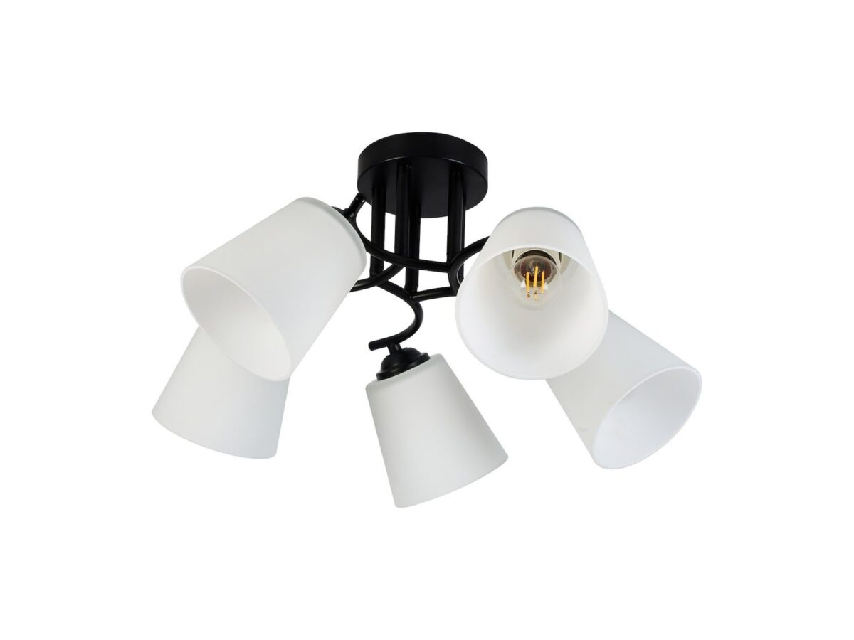 Lampa sufitowa Silodeta 5-punktowa E27