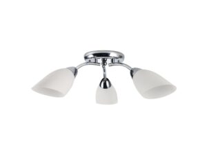 Miniaturka 8 - Lampa sufitowa Telena 3-punktowa chromowana – packshot