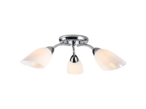 Miniaturka 7 - Lampa sufitowa Telena 3-punktowa chromowana – widok 3