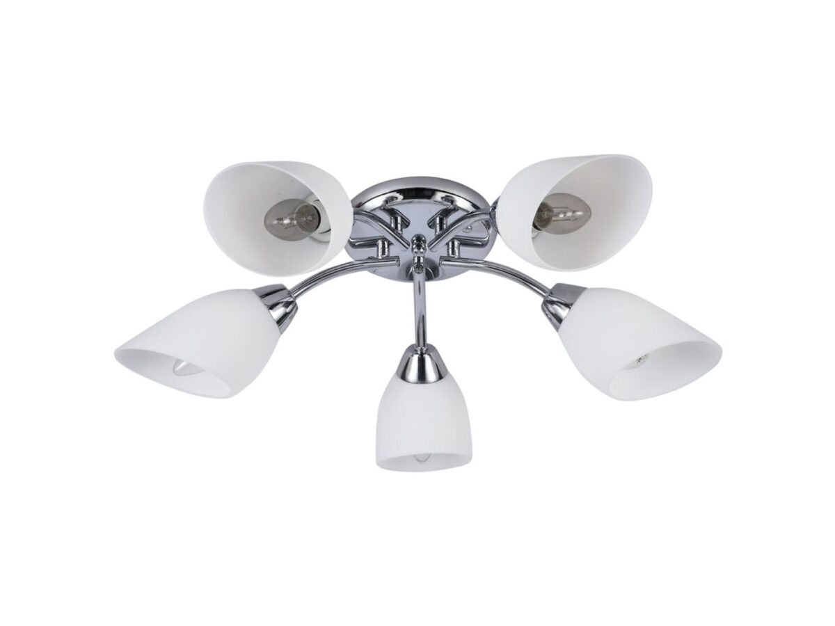Lampa sufitowa Telena 5-punktowa E14 chromowana