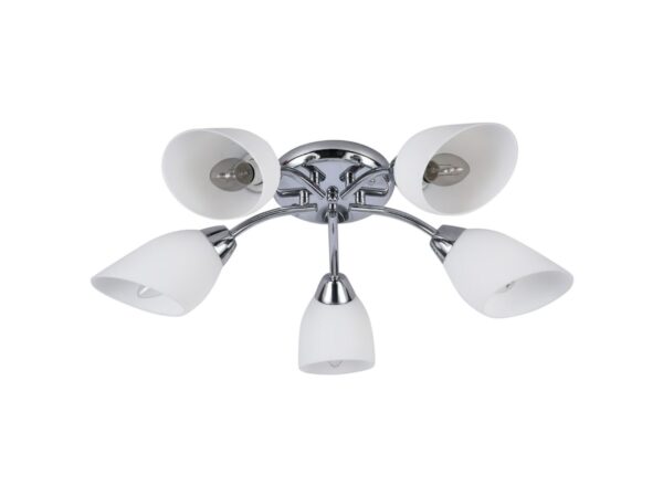 Lampa sufitowa Telena 5-punktowa chromowana – packshot