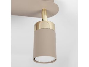 Miniaturka 2 - Lampa sufitowa Velasina z dwoma punktami GU10 w salonie