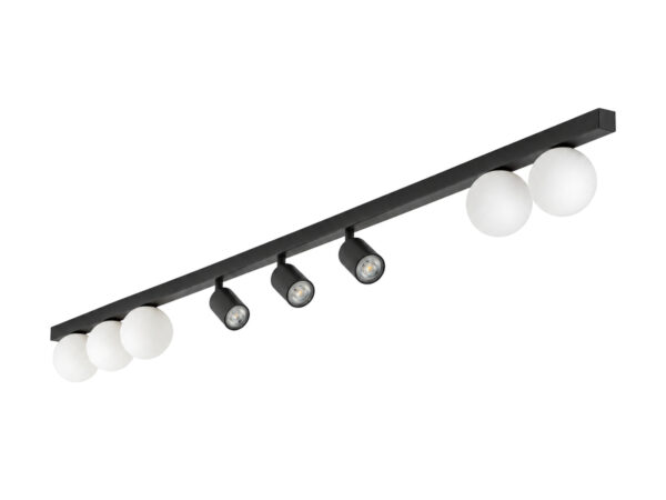 Lampa sufitowa Vox 8-punktowa na białym tle