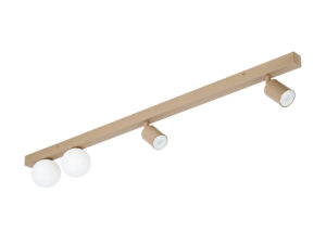 Miniaturka 2 - Lampa sufitowa Vox 4-punktowa w piaskowym beżu na białym tle