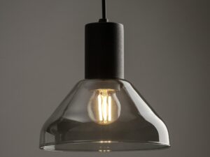 Miniaturka 1 - Lampa szynowa Tracer Neo czarna z grafitowym kloszem w aranżacji