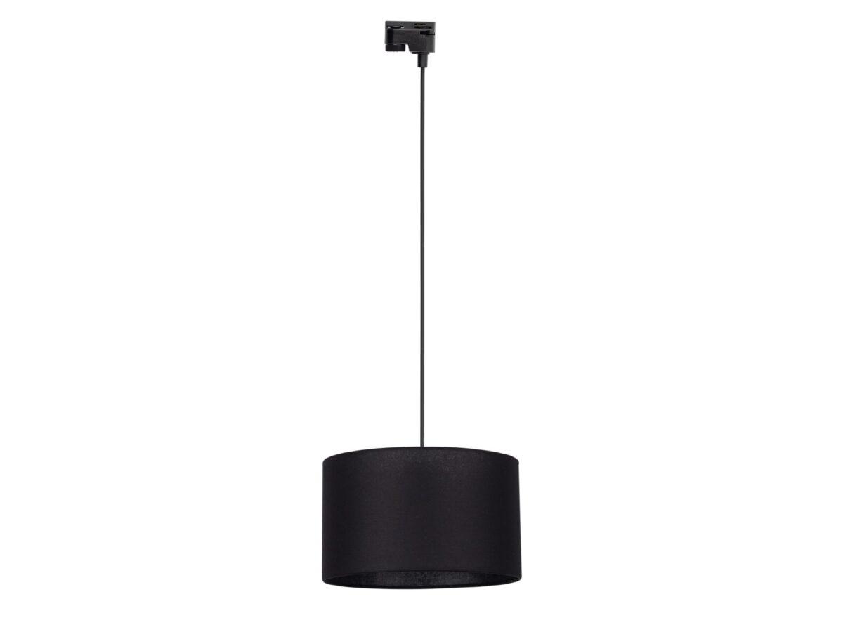Lampa wisząca do szyny Tracer z abażurem 38 cm