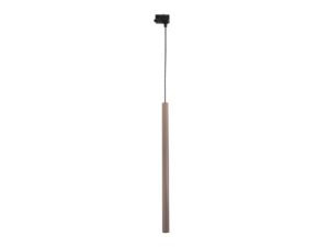 Miniaturka 2 - Ciemnobrązowa lampa szynowa Tracer Ferro o długości 50 cm na białym tle